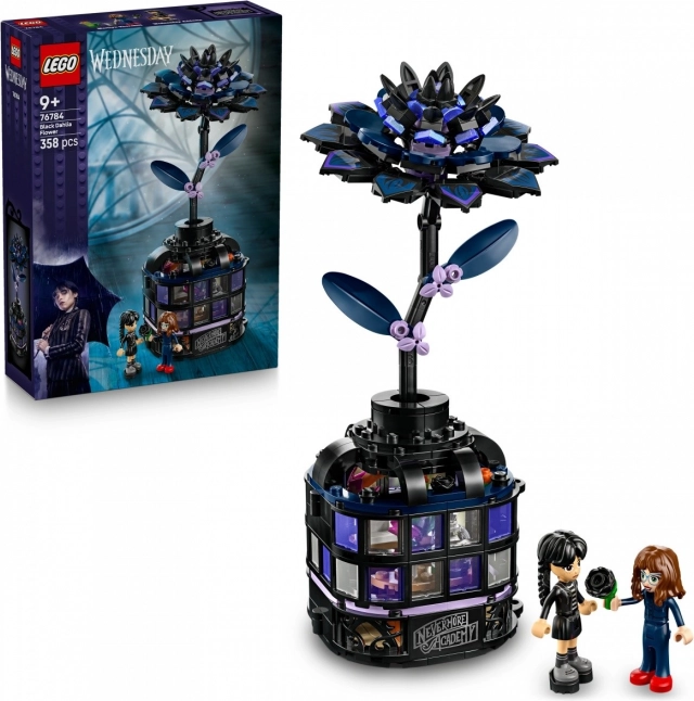 LEGO Fekete Dáliák Wednesday