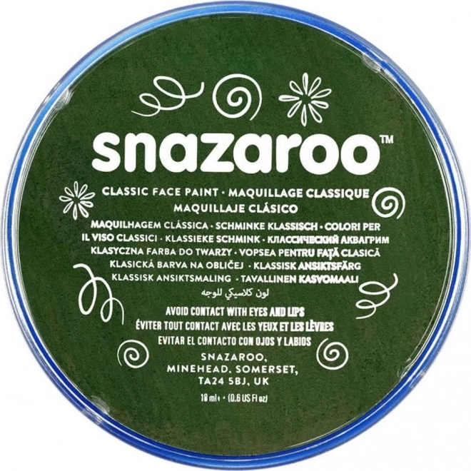 SNAZAROO arcfesték sötét barna 18ml