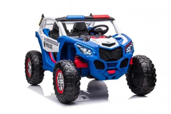 Gyermek rendőrségi akkumulátoros jármű 4x4 Buggy XB-2118