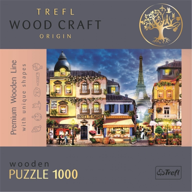 Francouz utca puzzle fa 1000 darabos