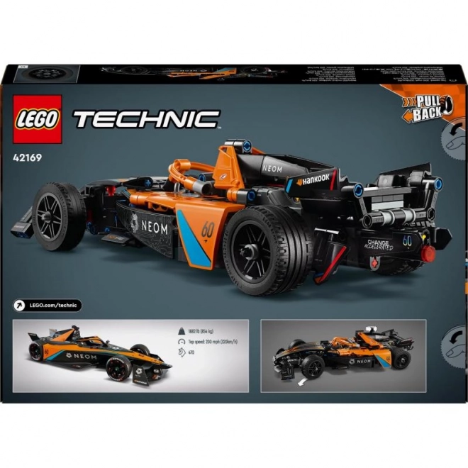 Lego Technic McLaren Forma E versenyautó