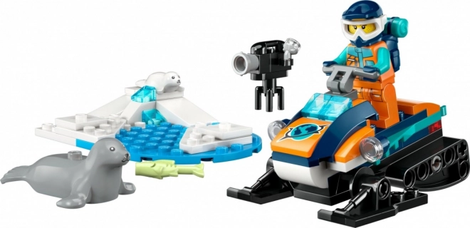 Lego city sarkköri kutatós motorosszán