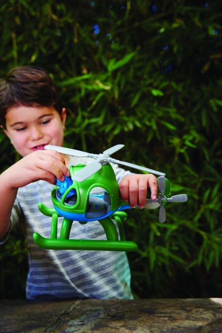 Green Toys zöld helikopter