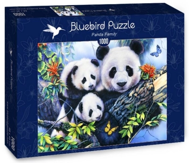 Pandás család 1000 darabos puzzle