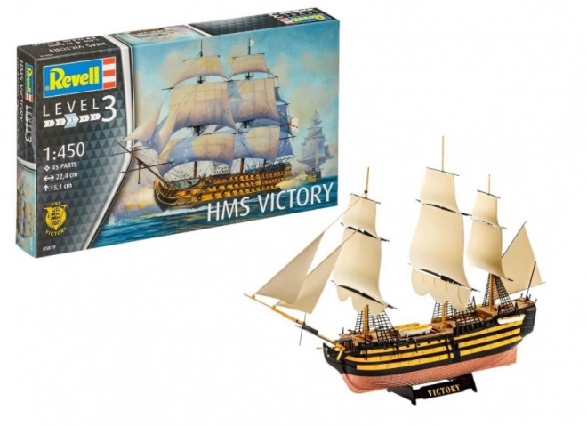 HMS Victory műanyag hajómodell