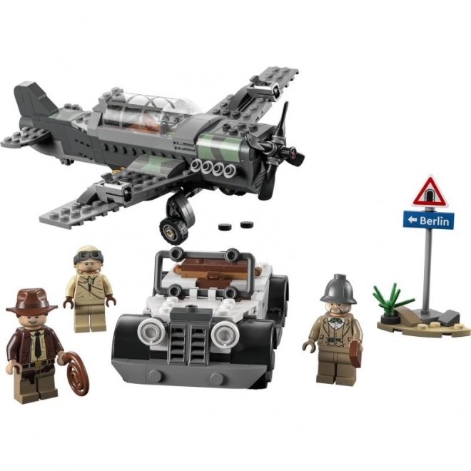 Lego Indiana Jones vadászgép üldözés