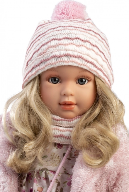 Realista baba Lucia puha testtel 40 cm