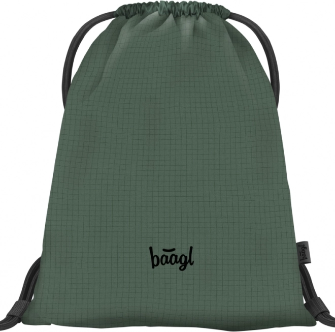 Baagl Készlet 3 Cubic Grove: hátizsák, tolltartó, zacskó