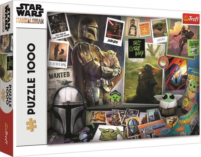 Trefl puzzle the mandalorian: Grogu 1000 darabos