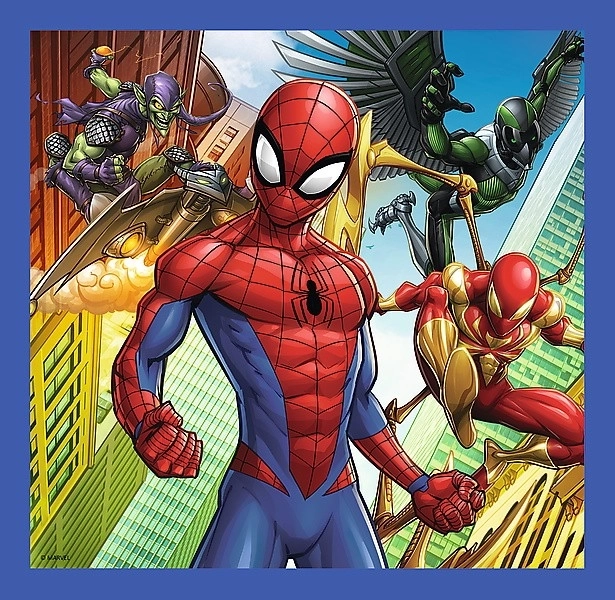 Puzzle 3 az 1-ben Spider-Man - Pók erő