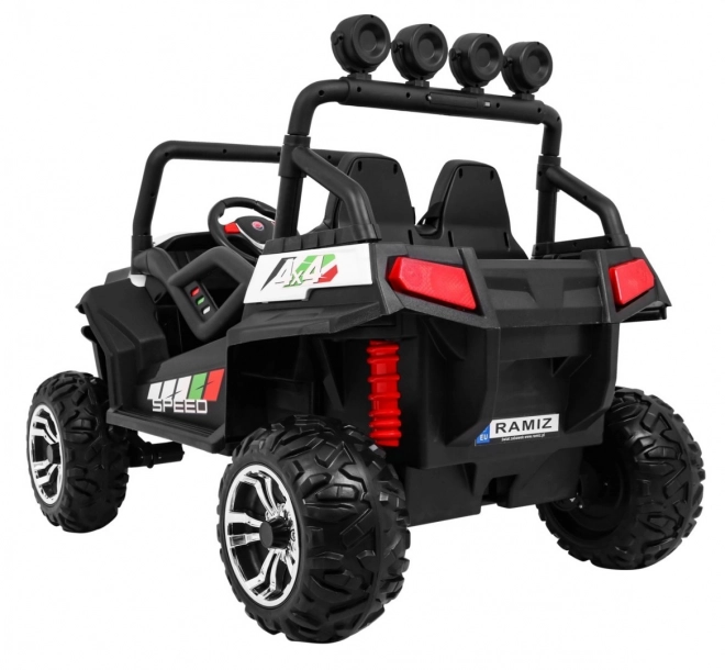 Gyermek elektromos autó 4x4 távirányítóval és MP3