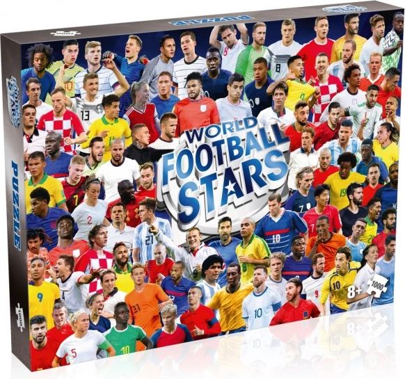 World Football Stars – 1000 darabos puzzle