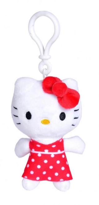 Hello Kitty plüss kulcstartó