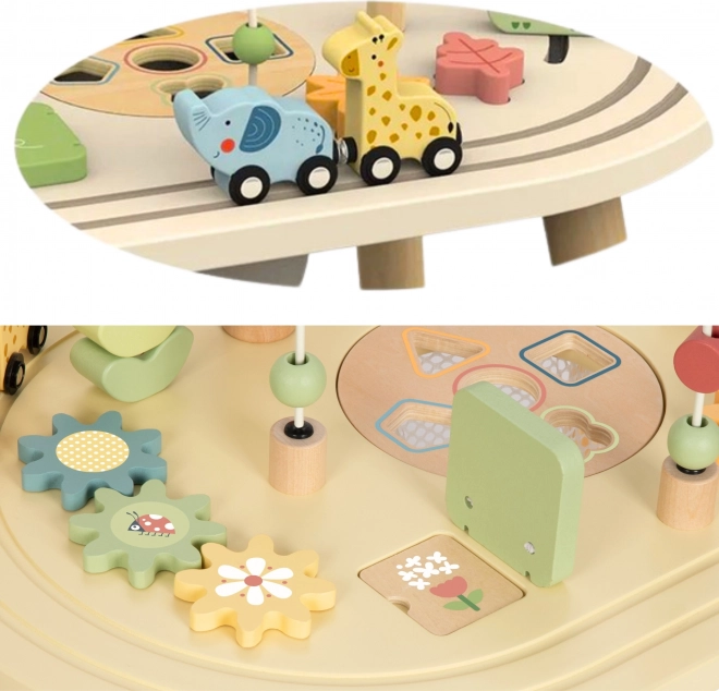 Fa Safari Aktivitási Asztal TOOKY TOY