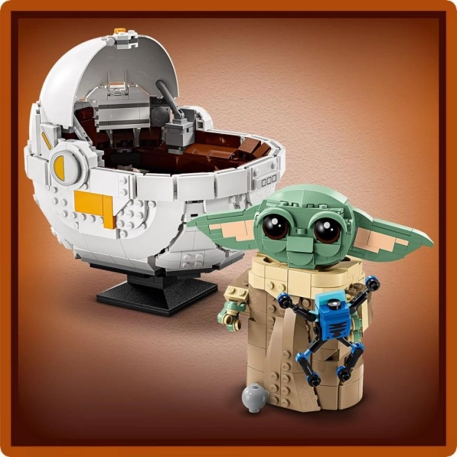 Lego Star Wars Grogu a babakocsiban