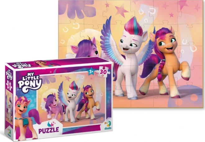 My Little Pony puzzle - zipp, pipp és sunny 30 darabos