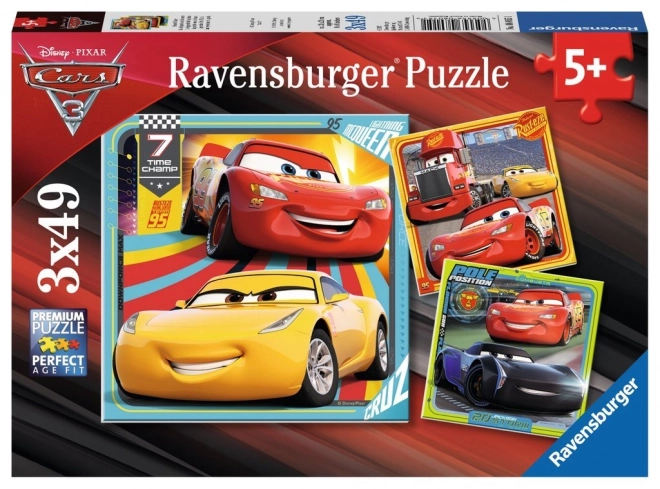 Ravensburger Puzzle Cars 3 versenyen