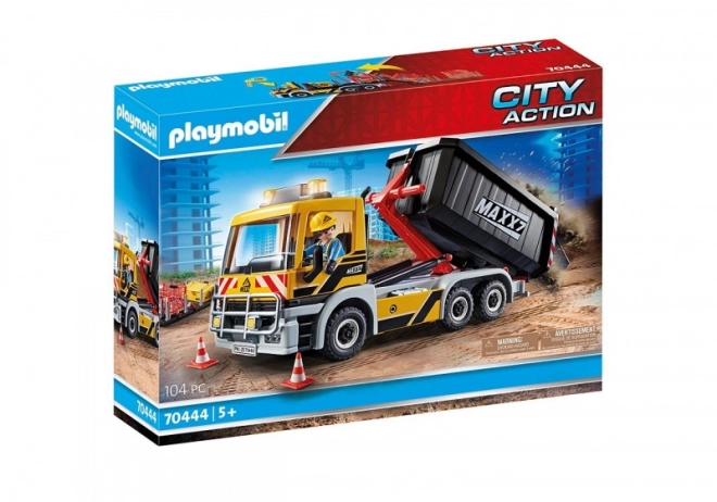 Playmobil teherautó cserélhető felépítménnyel