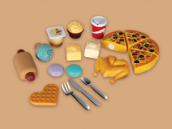Gyermek ebédkészlet - Pizza és csirke