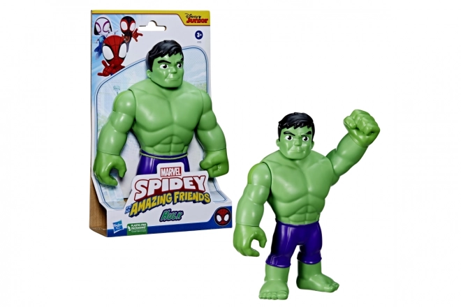 Spiderman és csodálatos barátai Megahős Hulk figura