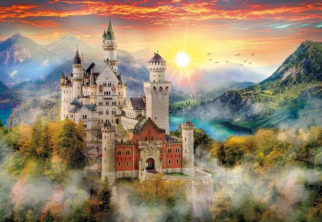 Neuschwanstein kastély puzzle - 2000 darab