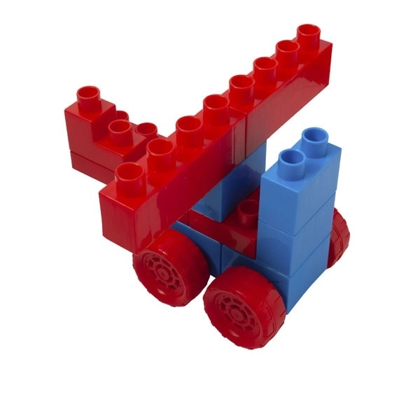 Kids Blocks 70 darabos építőkocka készlet tárolóban