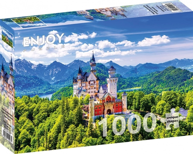 Neuschwanstein Kastély Puzzle 1000 Darabos