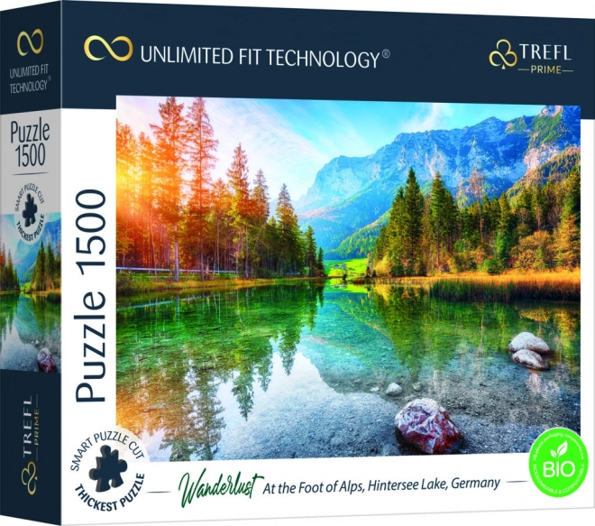 TREFL puzzle: a Hintersee tó az Alpok lábánál 1500 darab