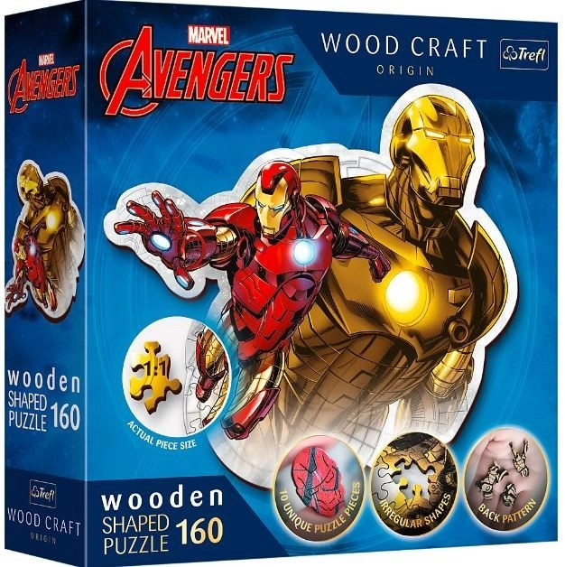 bátor iron man fa puzzle készlet