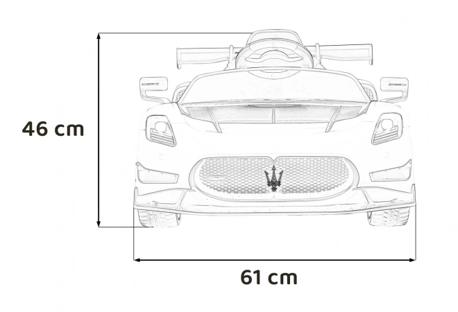 Maserati MC20 GT2 jármű fekete
