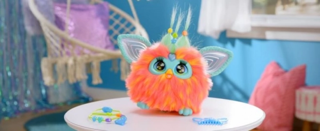 Furby korall színben