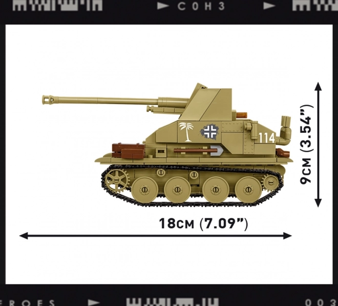 cobi marder III tankelhárító modell