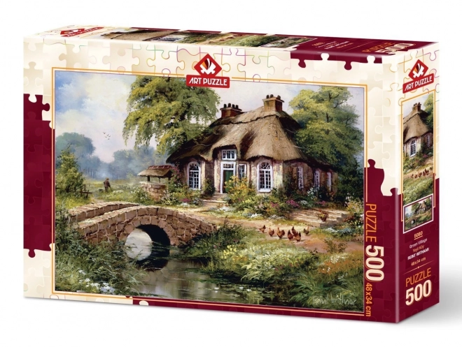 Kastély puzzle 500 darabos