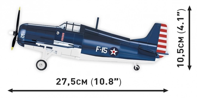 Grumman F4F Wildcat repülőgép modell