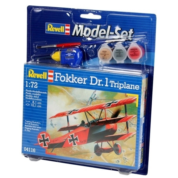 modell készlet fokker dr. 1 triplán