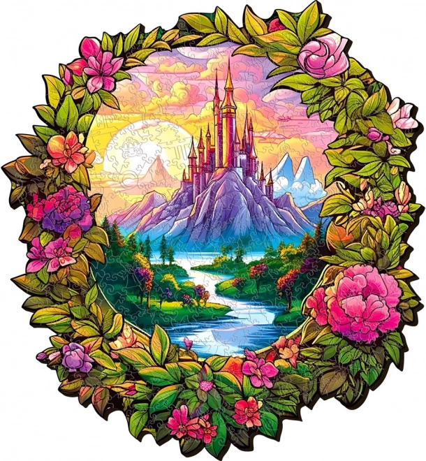 Fa puzzle Varázserdő 200 darab