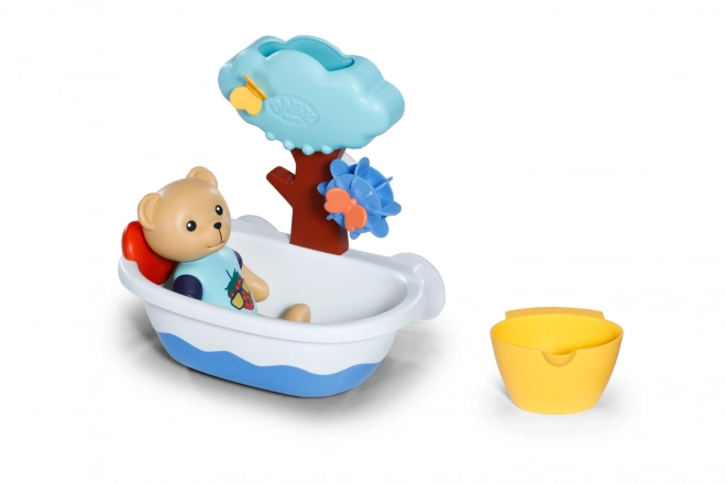 BABY born splish splash fürdőkádka medvével