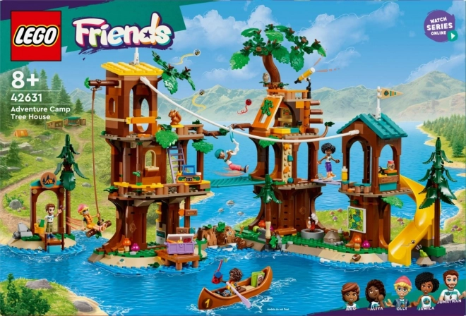 Kempingező faház LEGO Friends készlet