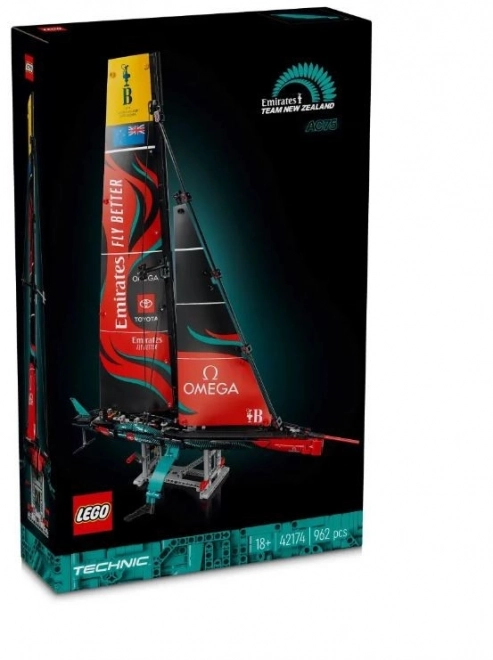 lego technic emirates team new zealand ac75 jachtamodell