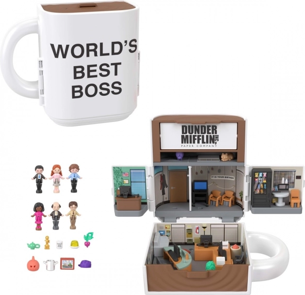 Polly Pocket Figurák Gyűjtemény Az Office Kollekció