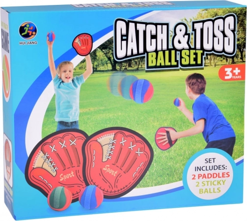 Sportjáték Catchball készlet 2 x cél + 2 labda