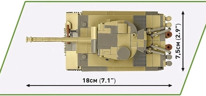 Panzer VI Tiger I 131-es modell a COBI-tól
