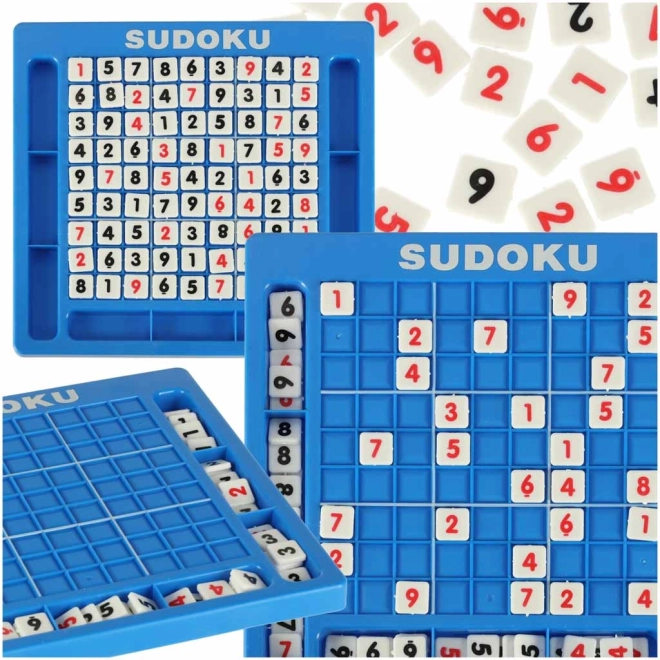 Logikai játék SUDOKU – műanyag táblás verzió