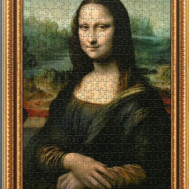 Mona Lisa Puzzle 500 darabos kerettel a TREFL-től