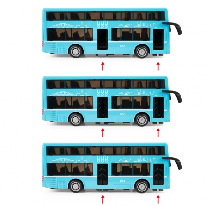 Kétszintes busz modell Ostrava