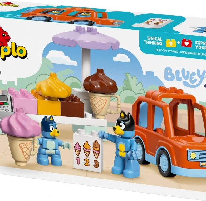 Lego Duplo Bluey Fagylalt Bluey-val