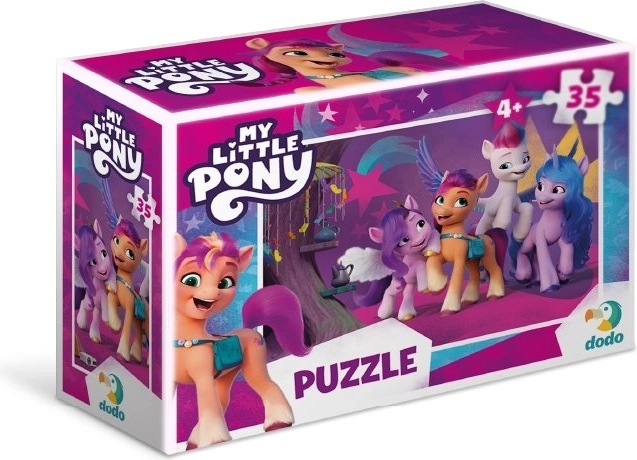 Puzzle Én Kicsi Pónim: Barátok 35 darabos