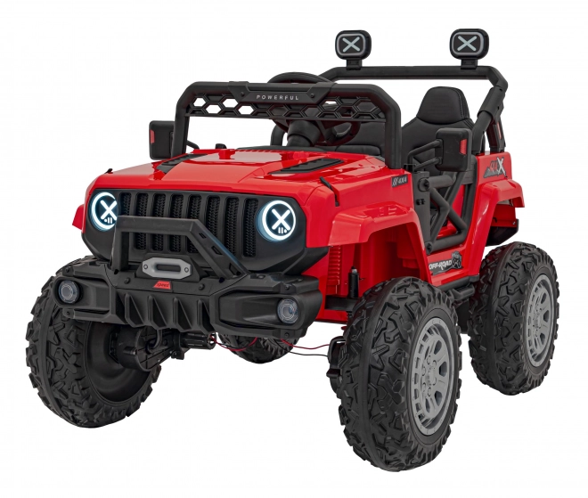 Gyermek elektromos autó OFF ROAD Speed piros