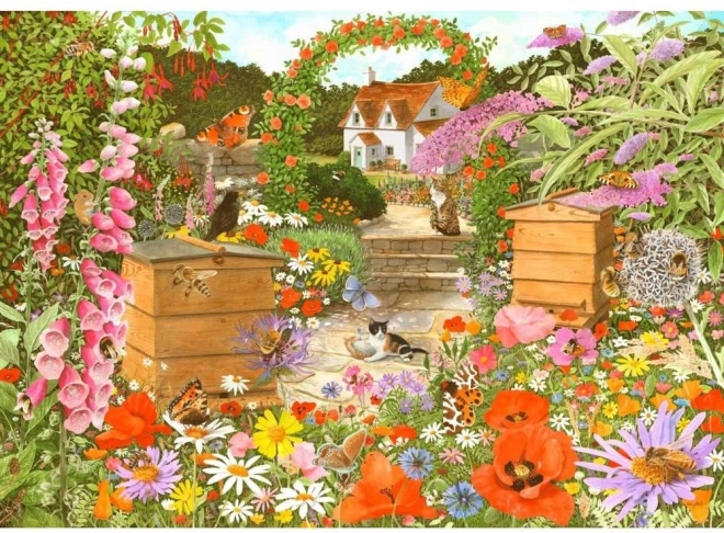 Puzzle Méhek Boldogsága 1000 darabos