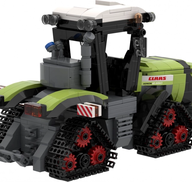 BRIXIES Plus Claas Xerion 12.650 Terra Trac lánctalpas traktor építőkészlet
